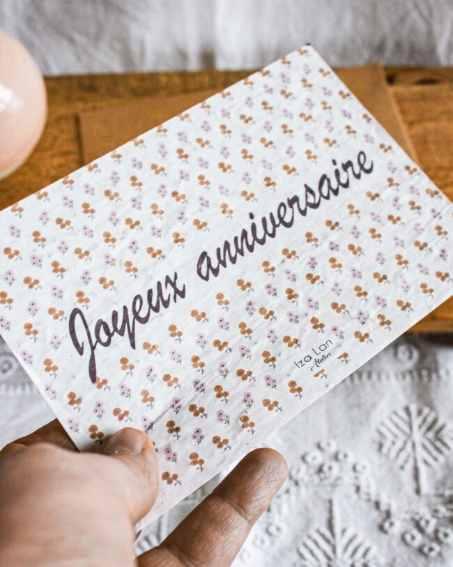 joyeux anniversaire multi fleurs – Image 2