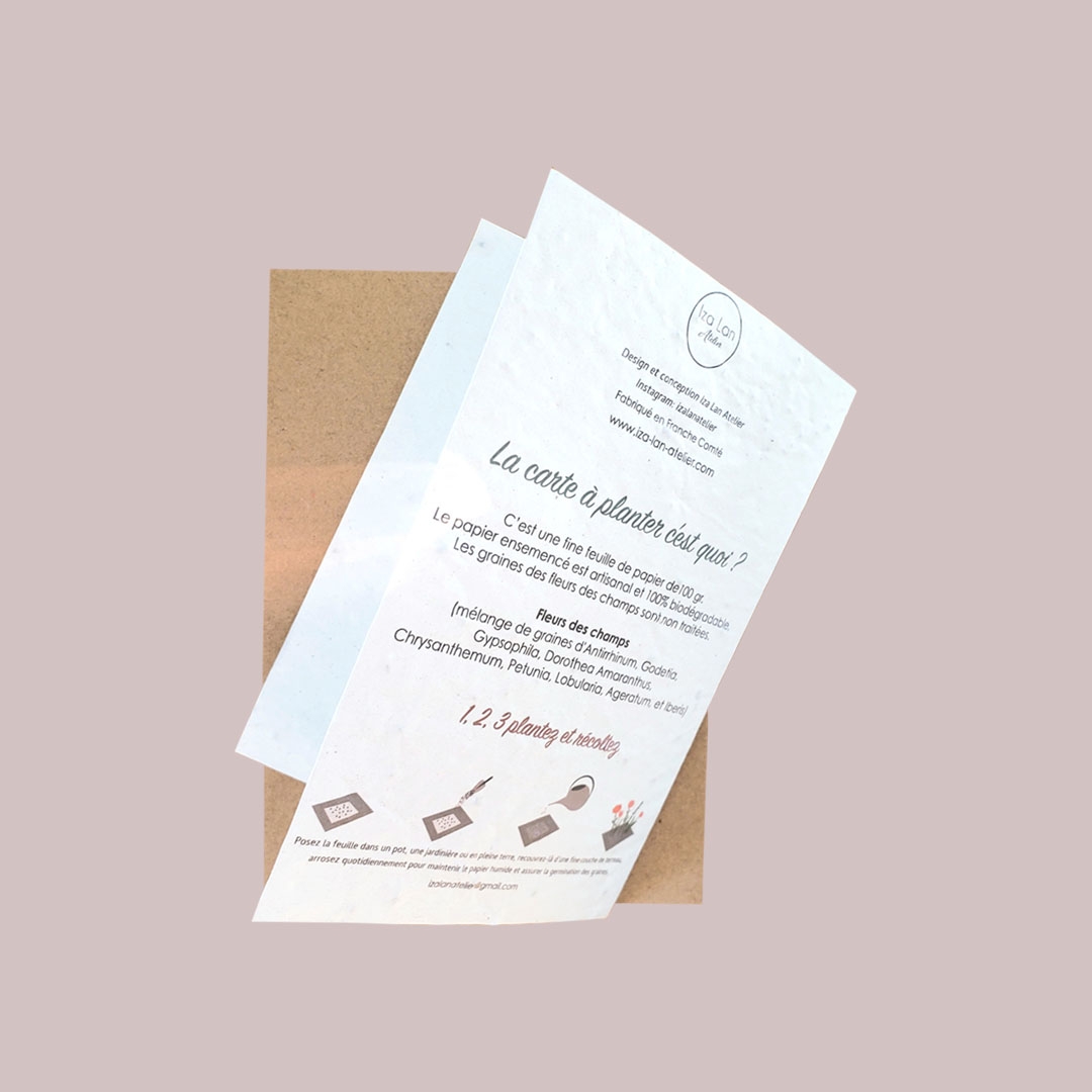 Carte De Noël À Planter – Thème Pull et Chocolat Chaud 3 Carte De Noël À Planter – Thème Pull et Chocolat Chaud – Image 3