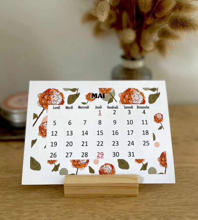 calendrier "Un bouquet de poésie" 2025 – Image 10