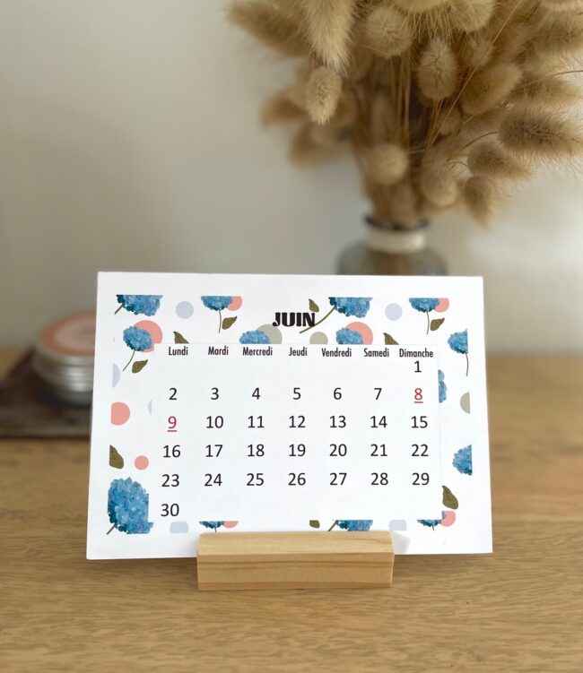 calendrier "Un bouquet de poésie" 2025 – Image 9