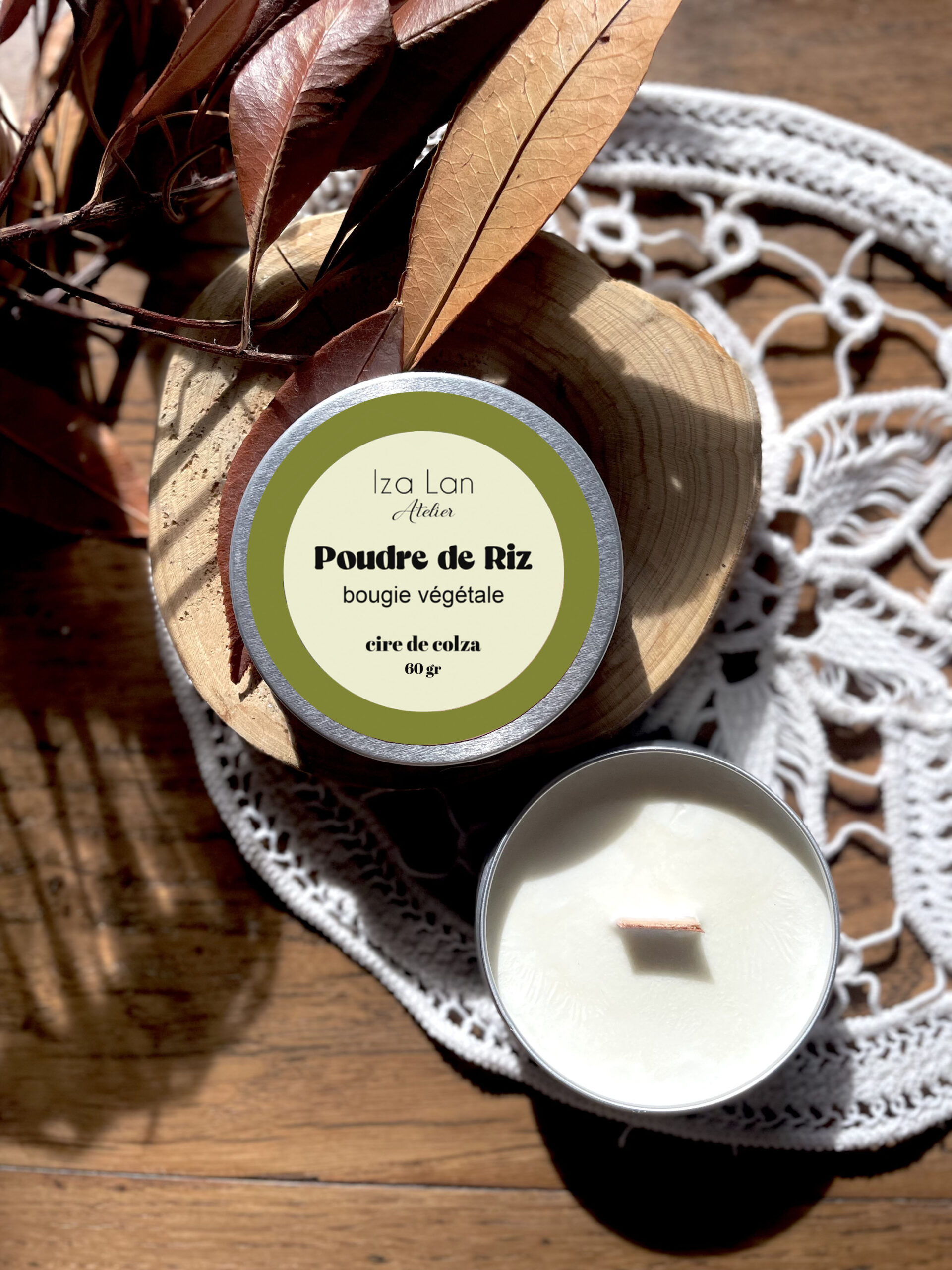 Bougie Poudre de Riz 6 Bougie Poudre de Riz – Image 6